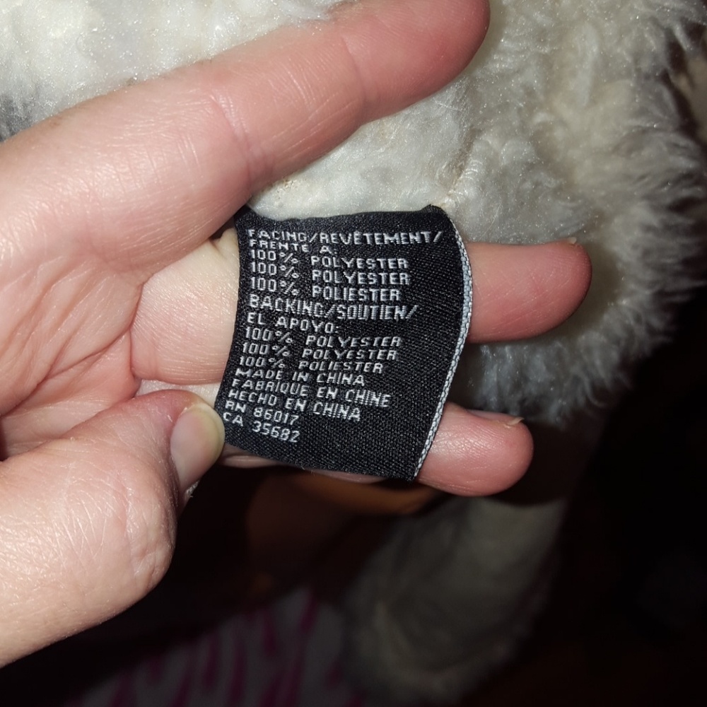 Bebe shearling coat size XS - Picture 7 of 8